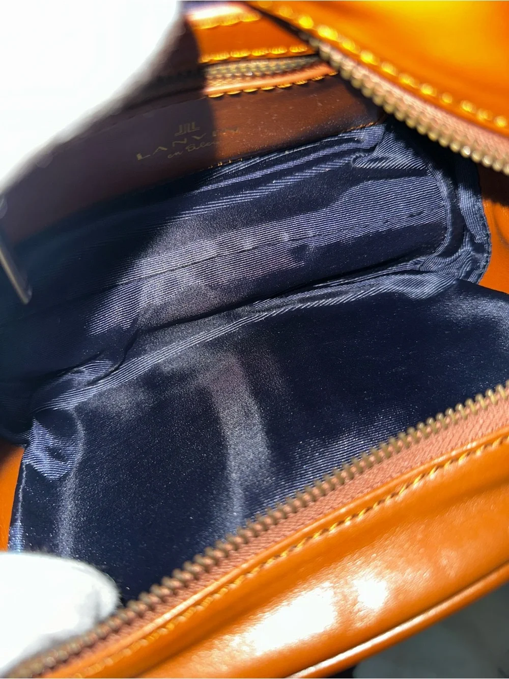 Lanvin En Bleu LL Logo Crossbody NWT